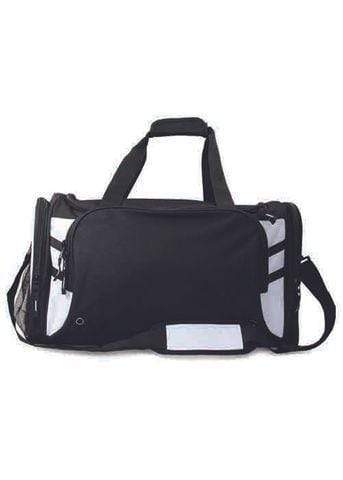 Aussie Pacific Tasman Sports Bag 4001 Active Wear Aussie Pacific Black/White  