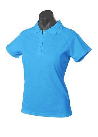 Aussie Pacific Ladies Keira Polo Shirt 2306 Casual Wear Aussie Pacific Pacific Blue 6 