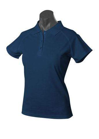 Aussie Pacific Ladies Keira Polo Shirt 2306 Casual Wear Aussie Pacific Navy 6 