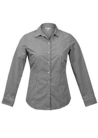 Aussie Pacific Ladies Epsom Long Sleeve Shirt 2907L Corporate Wear Aussie Pacific Slate 4 