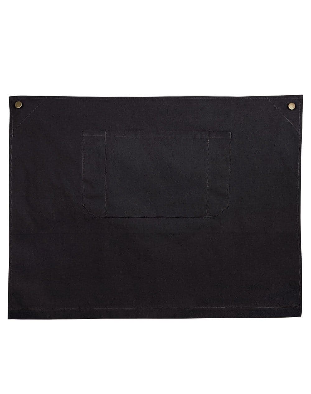 Fitzroy Half Waist Apron M3100 Hospitality & Chefwear Australian Industrial Wear 72cm x 54cm. Charcoal 