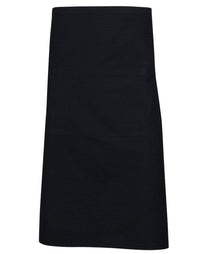 Long Waist Apron AP02 Hospitality & Chefwear Australian Industrial Wear W 86cm x H 70cm Black 