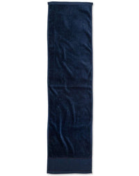 Fitness Towel TW05 Work Wear Australian Industrial Wear 110cm x 30cm Navy 