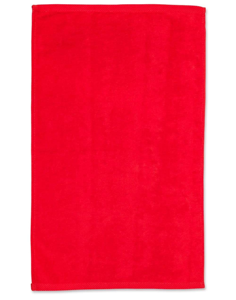 Golf Towel TW01 Work Wear Australian Industrial Wear 38cm x 65cm Red 