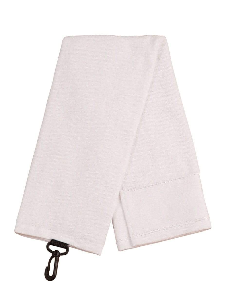 Golf Towel With Hook TW06 Work Wear Australian Industrial Wear   