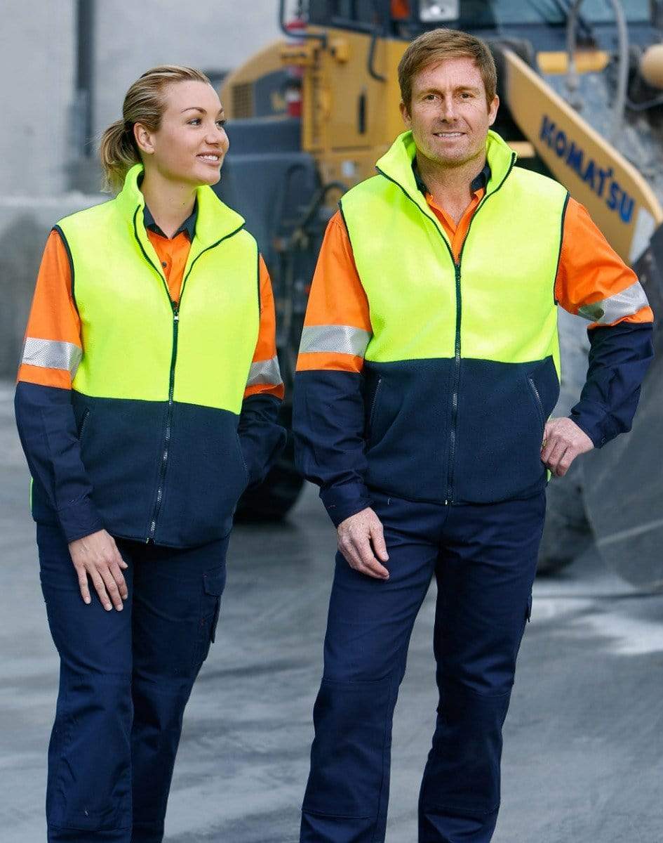 Hi-vis Two Tone Vest SW08 Work Wear Australian Industrial Wear   