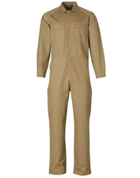 Men's Coverall Stout Size WA08 Work Wear Australian Industrial Wear Khaki 87S 