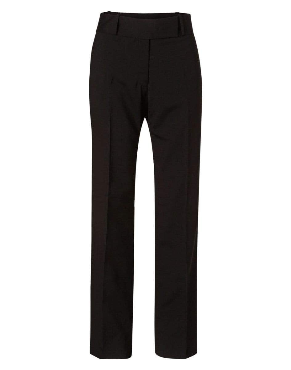 BENCHMARK Women's Wool Blend Stretch Low Rise Pants M9410 Corporate Wear Benchmark Black 6 