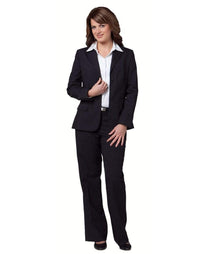 BENCHMARK Women's Wool Blend Stretch Slim Leg Flexi Waist Pants M9400 Corporate Wear Benchmark   