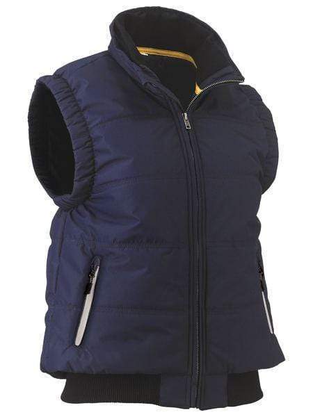 Bisley Women's Puffer Vest BVL0828 Work Wear Bisley Workwear Navy 6 