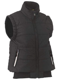 Bisley Women's Puffer Vest BVL0828 Work Wear Bisley Workwear Black 6 