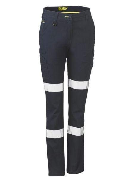 Bisley Women's Taped Cotton Cargo Pants BPL6115T Work Wear Bisley Workwear   