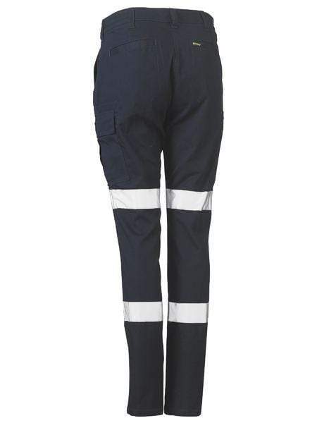 Bisley Women's Taped Cotton Cargo Pants BPL6115T Work Wear Bisley Workwear   