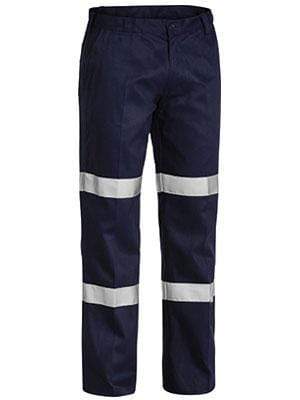 Bisley Workwear 3m Taped Biomotion Cotton Drill Work Pant BP6003T Work Wear Bisley Workwear   