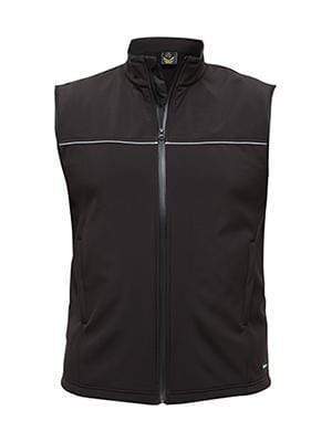 Bisley Workwear Soft Shell Vest BV0360 Work Wear Bisley Workwear BLACK (BBLK) XS 
