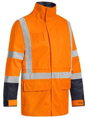 Bisley Workwear Taped Ttmc-w 5 In 1 Rain Jacket (Waterproof) BJ6377HT Work Wear Bisley Workwear   