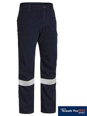 Bisley Workwear Tencate Tecasafe® Plus 700 Taped Engineered Fr Vented Cargo Pant BPC8092T Work Wear Bisley Workwear NAVY (BPCT) 77R 