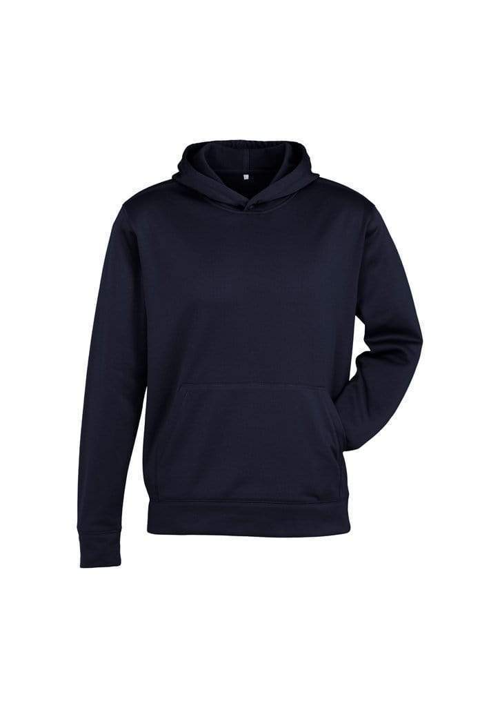 Biz Collection Kid’s Hype Pull-On Hoodie SW239KL Active Wear Biz Collection Navy 4 