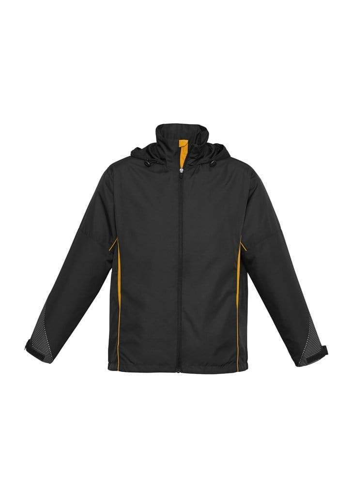 Biz Collection Kids’ Razor Team Jacket J408K Active Wear Biz Collection Black/Gold 12 