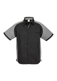 Biz Collection Casual Wear Black/Grey/White / S Biz Collection Men’s Nitro Shirt S10112