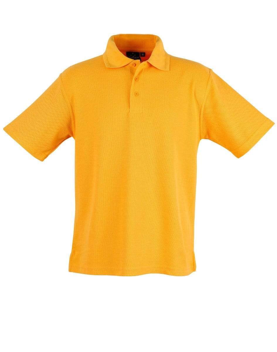 Winning Spirit Traditional Polo Kids PS11K Casual Wear Biz Collection Gold 4K 