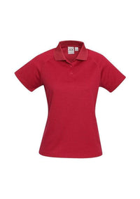 Biz Collection Casual Wear Red / 6 Biz Collection Women’s Sprint Polo P300LS