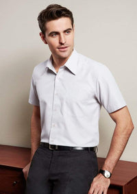 Biz Collection Corporate Wear Biz Collection Men’s Ambassador Short Sleeve Shirt S251ms