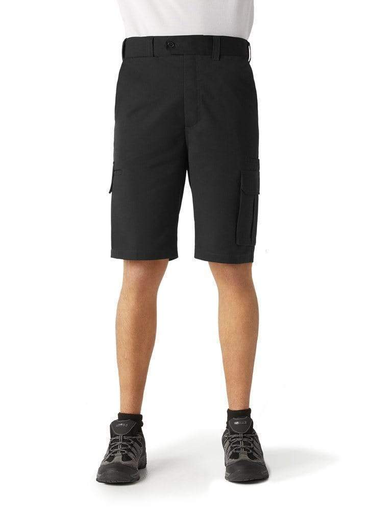 Biz Collection Corporate Wear Black / 92 Biz Collection Men’s Detroit Shorts – Stout Bs10112s