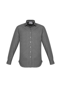 Biz Collection Corporate Wear Black / S Biz Collection Men’s Ellison Long Sleeve Shirt S716ml