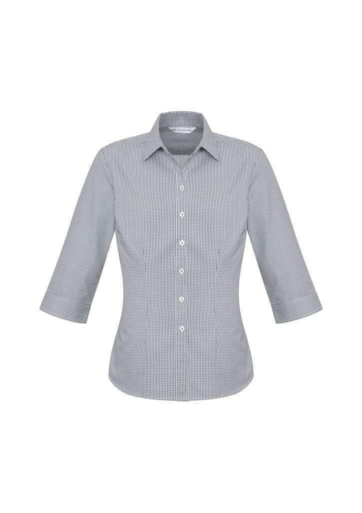 Biz Collection Corporate Wear Silver / 6 Biz Collection Women’s Ellison 3/4 Sleeve Shirt S716lt
