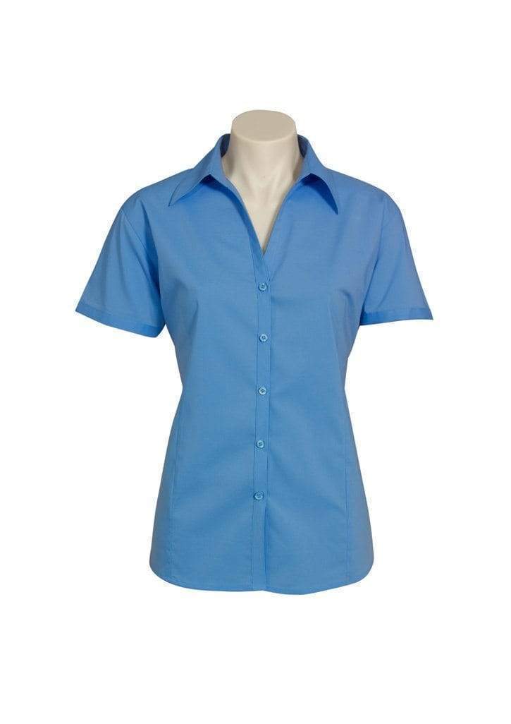 Biz Collection Corporate Wear Midnight Blue / 6 Biz Collection Women’s Metro Short Sleeve Shirt Lb7301