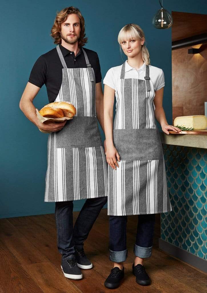 Biz Collection Chef Unisex Salt Bib Apron BA75 Hospitality & Chefwear Biz Collection   