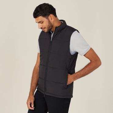 NNT Men's Puffer Vest CATF2S Corporate Wear NNT Black S 