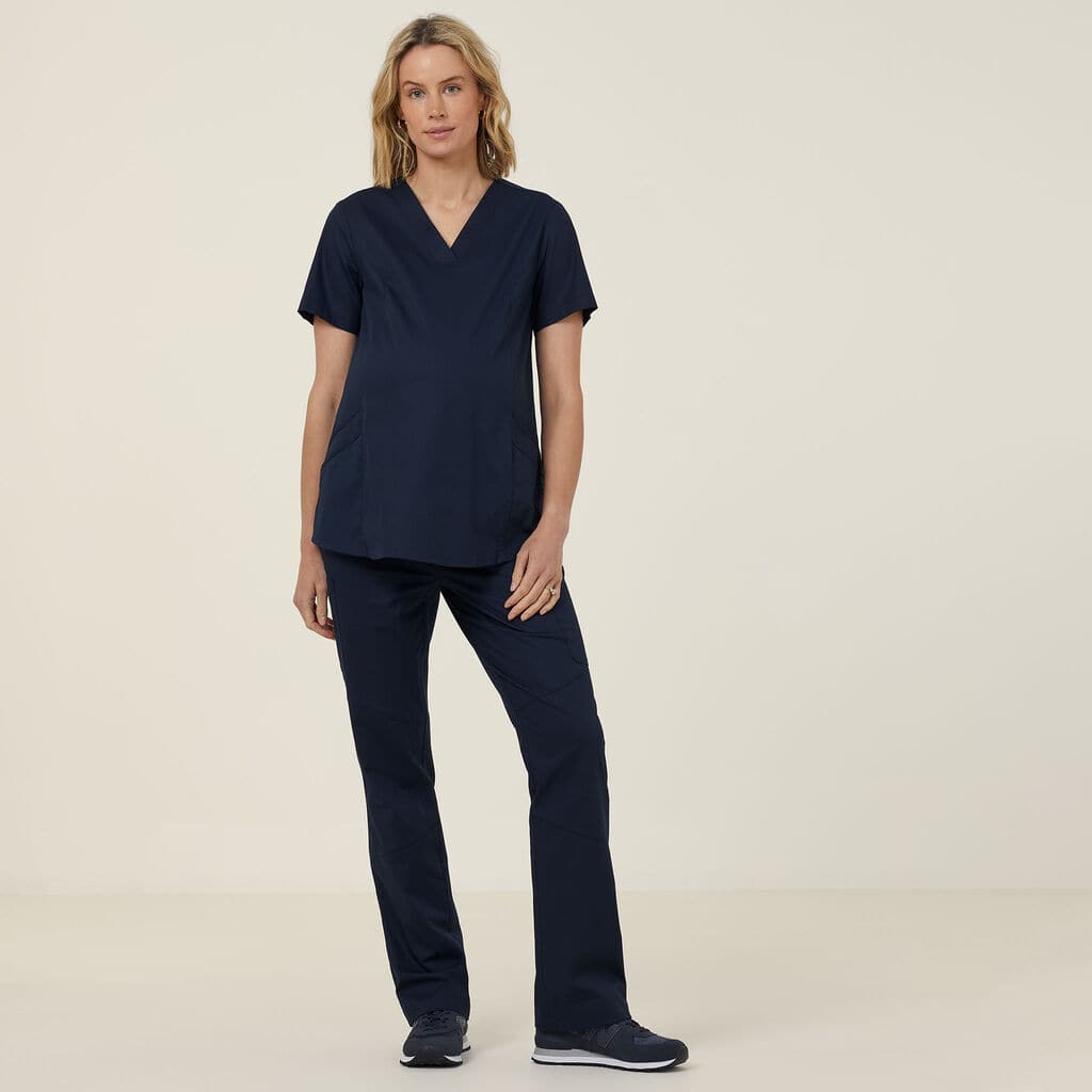 Next-gen Antibacterial Maternity Scrub Top CATULJ-MDN Clothing NNT   