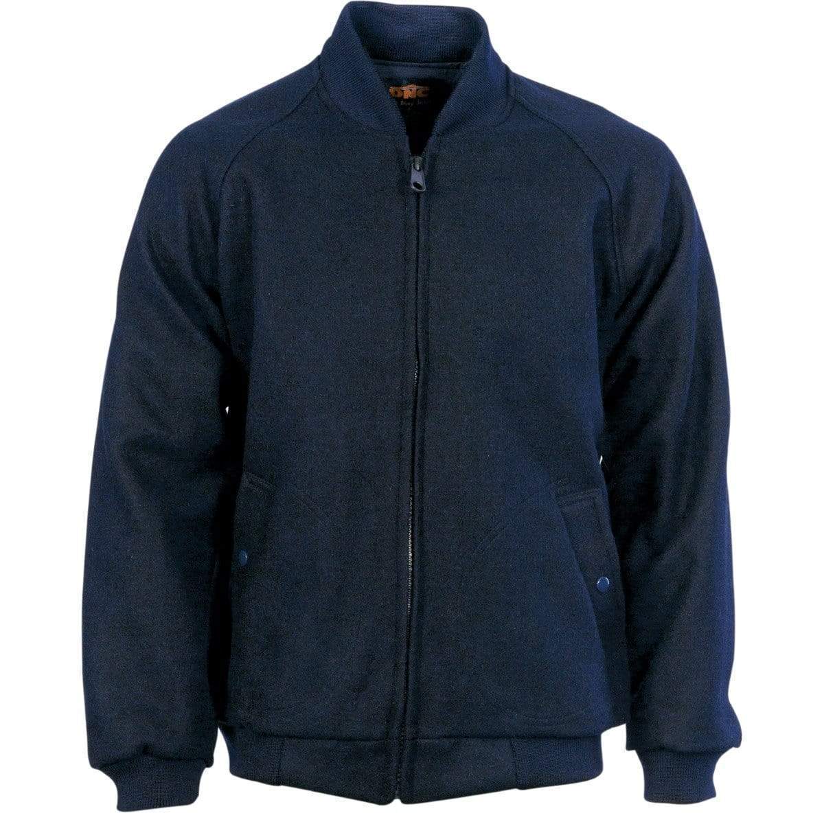 Dnc Workwear Bluey Jacket With Ribbing Collar & Cuffs - 3602 Corporate Wear DNC Workwear Navy S 