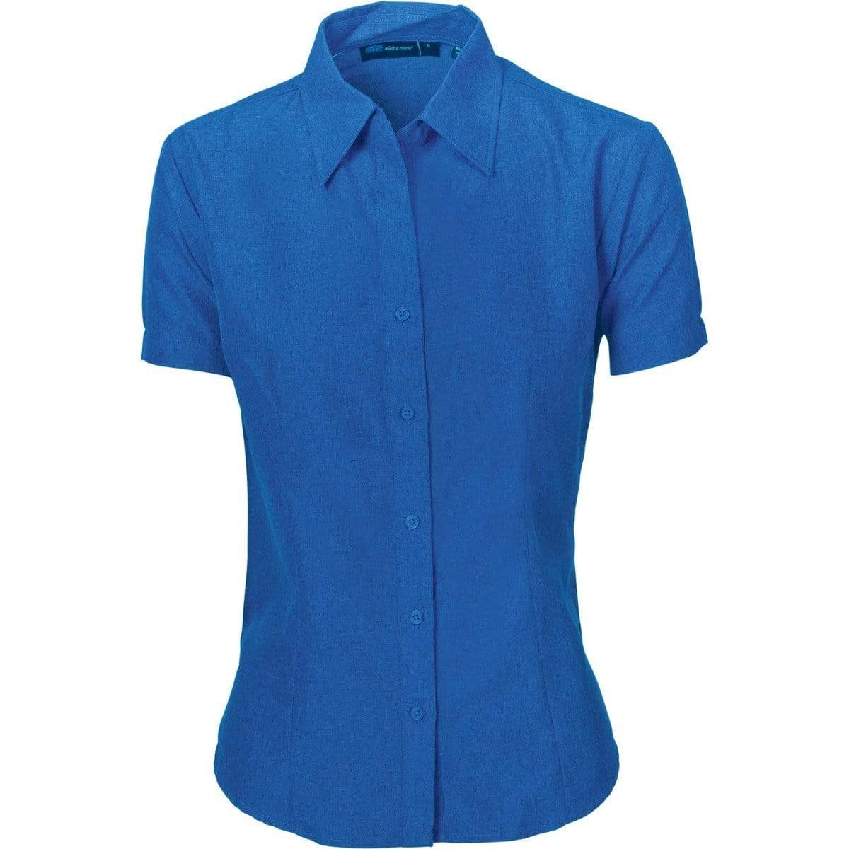 Dnc Workwear Ladies Cool-breathe Short Sleeve Shirt - 4237 Corporate Wear DNC Workwear Royal Blue 6 