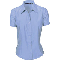 Dnc Workwear Ladies Cool-breathe Short Sleeve Shirt - 4237 Corporate Wear DNC Workwear Light Blue 6 