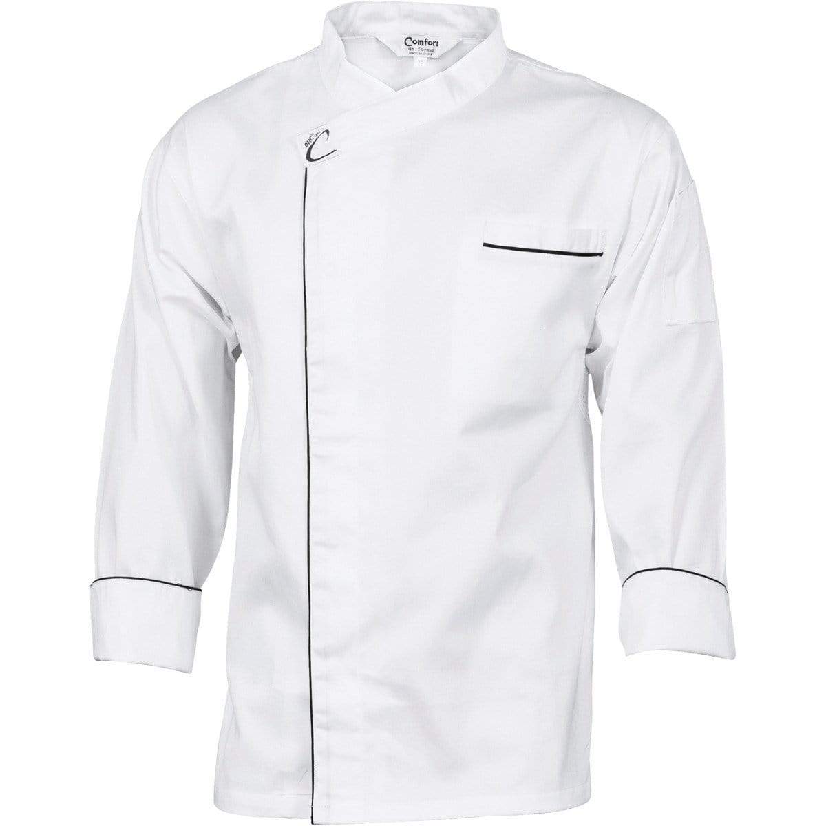 Dnc Workwear Cool-breeze Long Sleeve Modern JacketDnc Workwear Cool-breeze Long Sleeve Modern Jacket -1124 Hospitality & Chefwear DNC Workwear White 3XL 