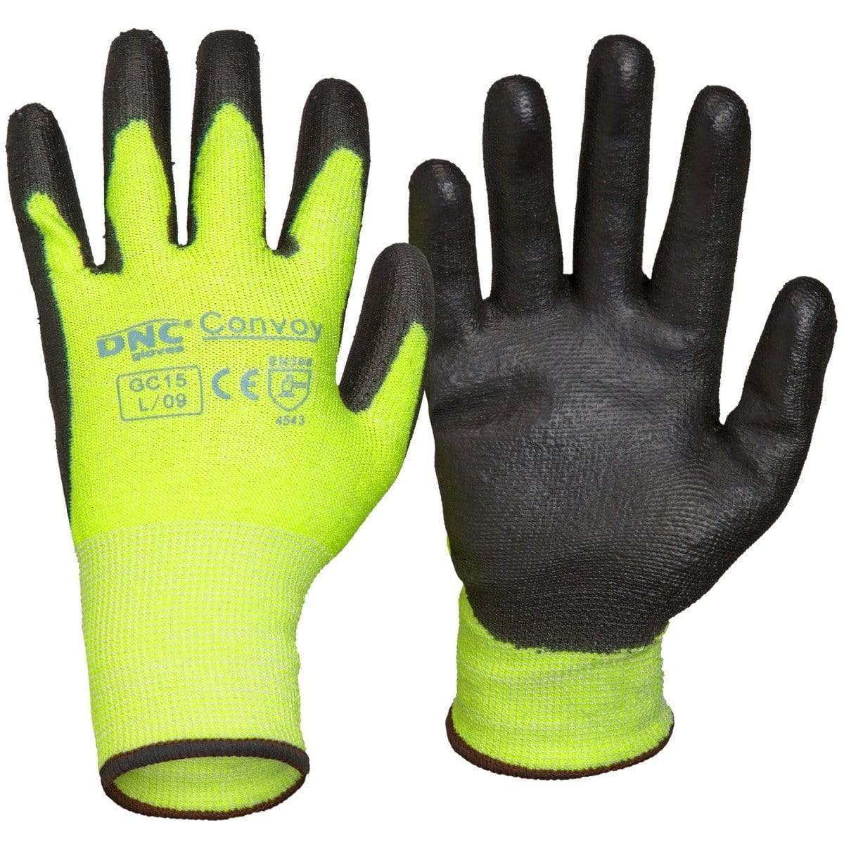 Dnc Workwear Convoy - GC15 PPE DNC Workwear Black/HiVis Yellow S/7 