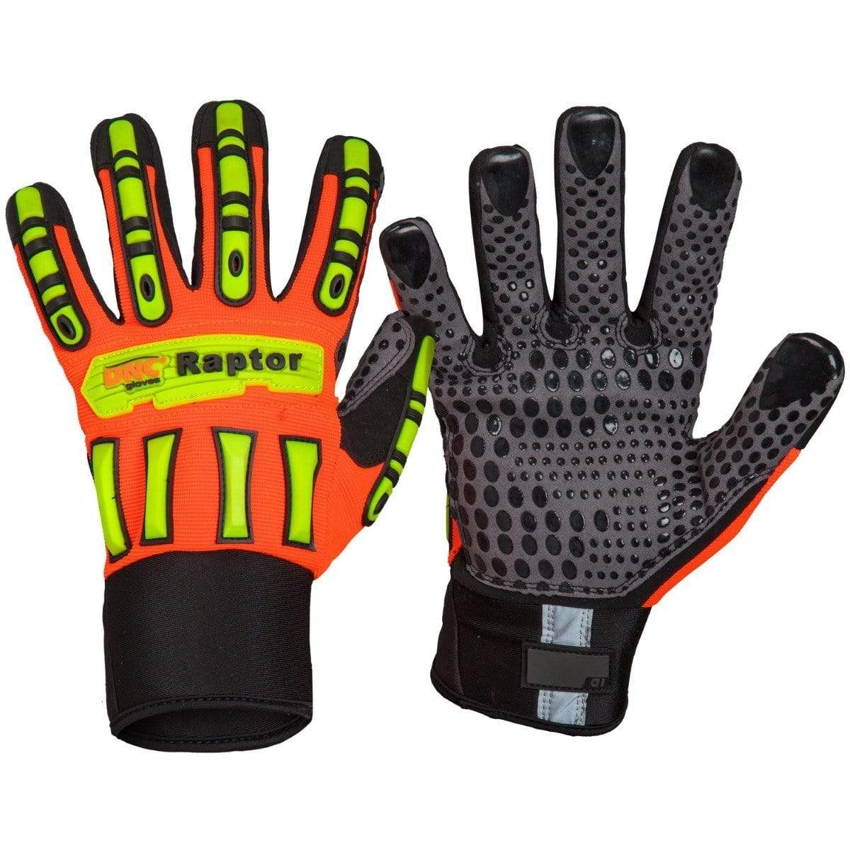 Dnc Workwear Raptor - GM21 PPE DNC Workwear Black/Hivis Orange 2XL/11 