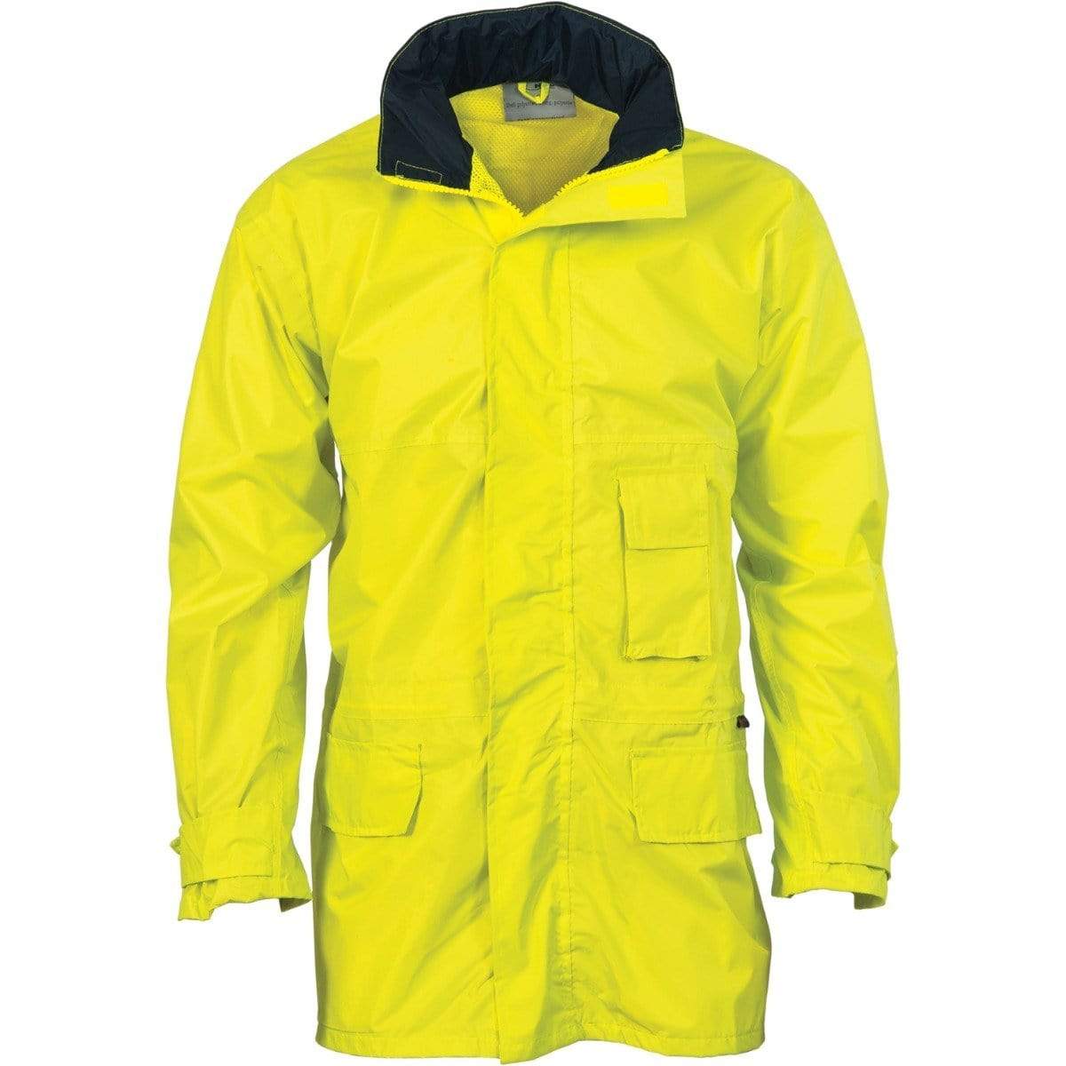 Dnc Workwear Classic Rain Jacket - 3706 Work Wear DNC Workwear Yellow 6XL 