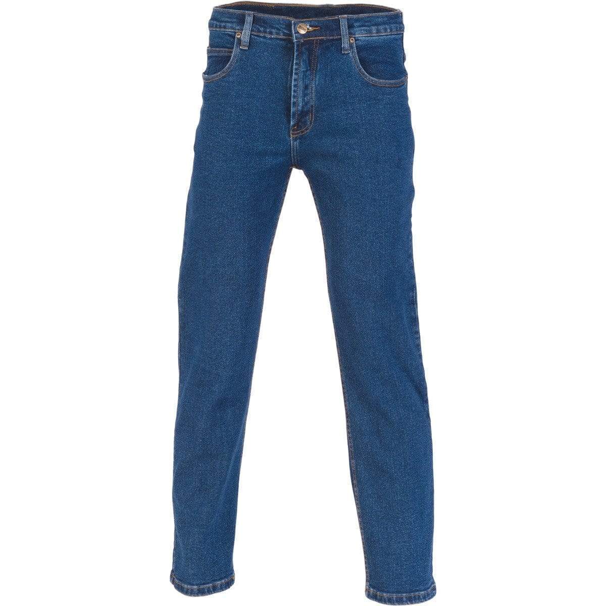 Dnc Workwear Cotton Denim Jeans - 3317 Work Wear DNC Workwear Blue 72R 