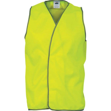 Dnc Workwear Daytime Hi-vis Safety Vest - 3801 Work Wear DNC Workwear Yellow XS 