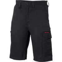 Dnc Workwear Digga Cool-breeze Cotton Cargo Shorts - 3351 Work Wear DNC Workwear Black 77R 