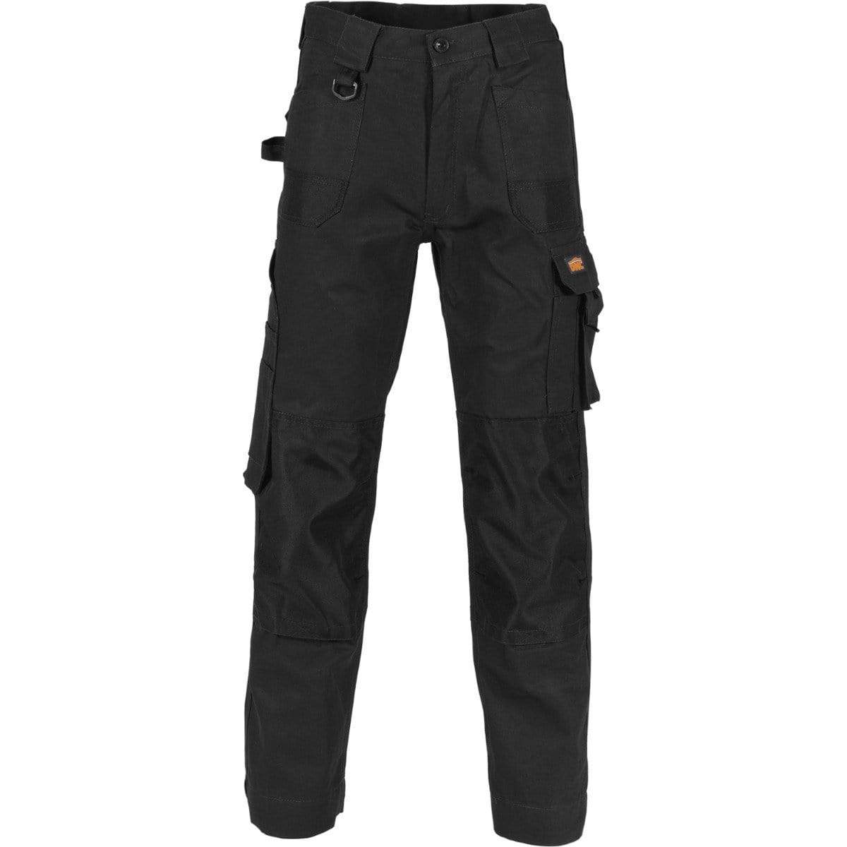 Dnc Workwear Duratex Cotton Duck Weave Cargo Pants - Knee Pads Not Included - 3335 Work Wear DNC Workwear Black 72R 