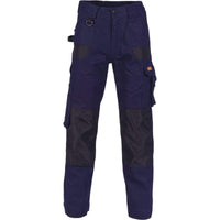 Dnc Workwear Duratex Cotton Duck Weave Cargo Pants - Knee Pads Not Included - 3335 Work Wear DNC Workwear Navy 72R 