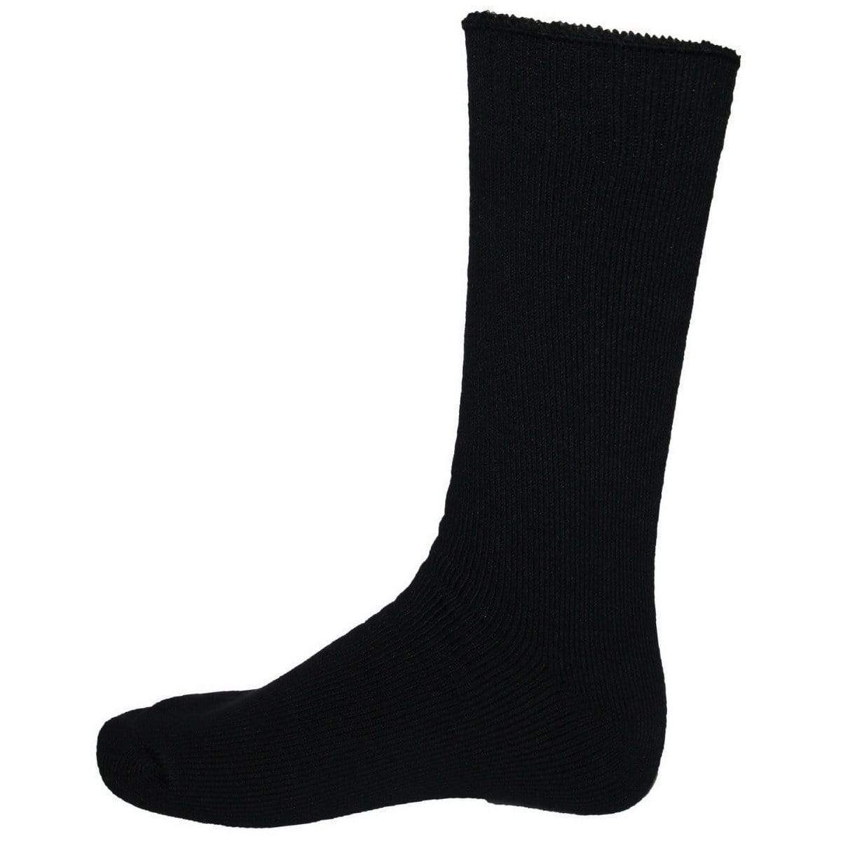Dnc Workwear Extra Thick Bamboo Socks - S108 Work Wear DNC Workwear Black 12+ 