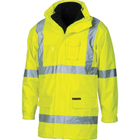 Dnc Workwear Hi-vis Cross-back D/n 6-in-1 Jacket - 3999 Work Wear DNC Workwear Yellow XS 