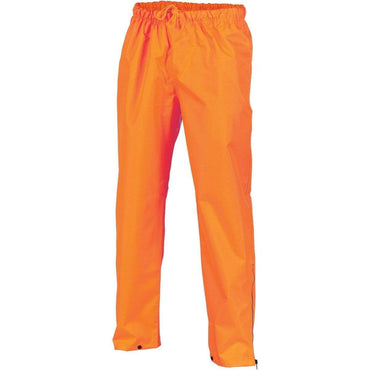 Dnc Workwear Hi-vis Day Breathable Rain Pants - 3874 Work Wear DNC Workwear Orange S 
