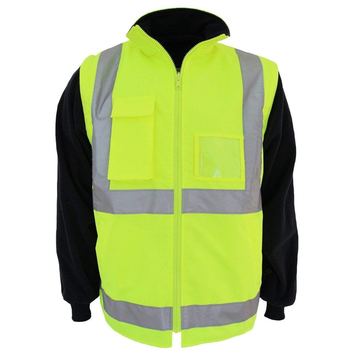 Dnc Workwear Hi-vis “h” Pattern D/n R/vest - 3965 Work Wear DNC Workwear Yellow S 